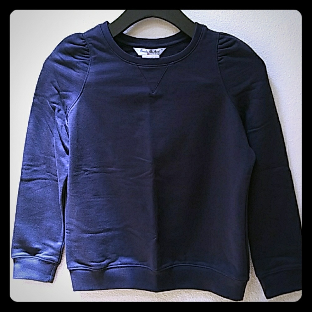Brooks Brothers Fleece NavySweatshirt, Girls M & L